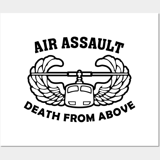 Mod.12 The Sabalauski Air Assault School Death from Above Wall Art by parashop